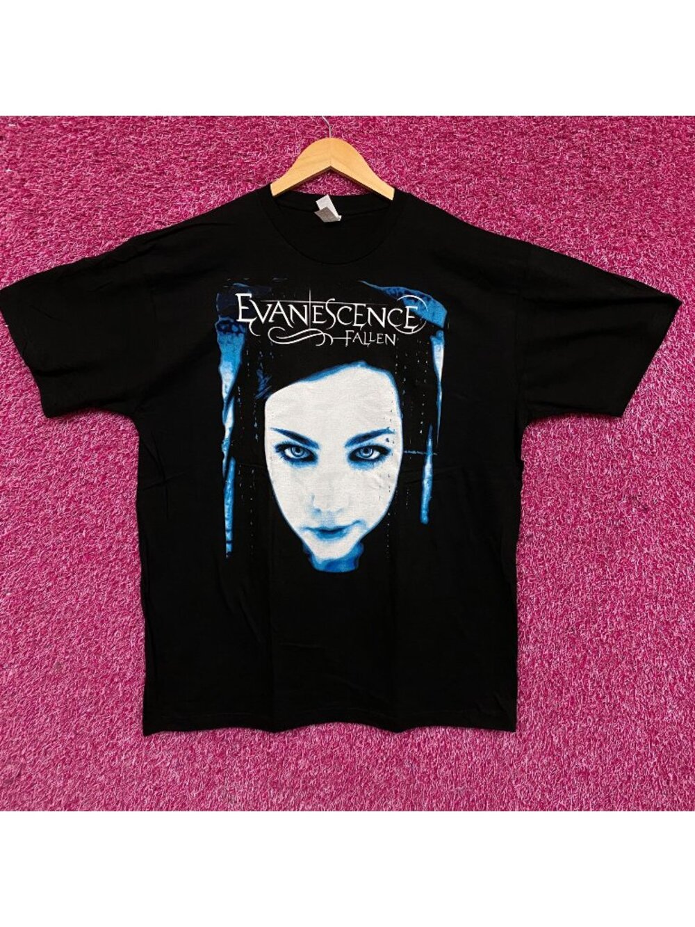 Evanescence Fallen Album Cover Alt-Rock Band T-Shirt XL